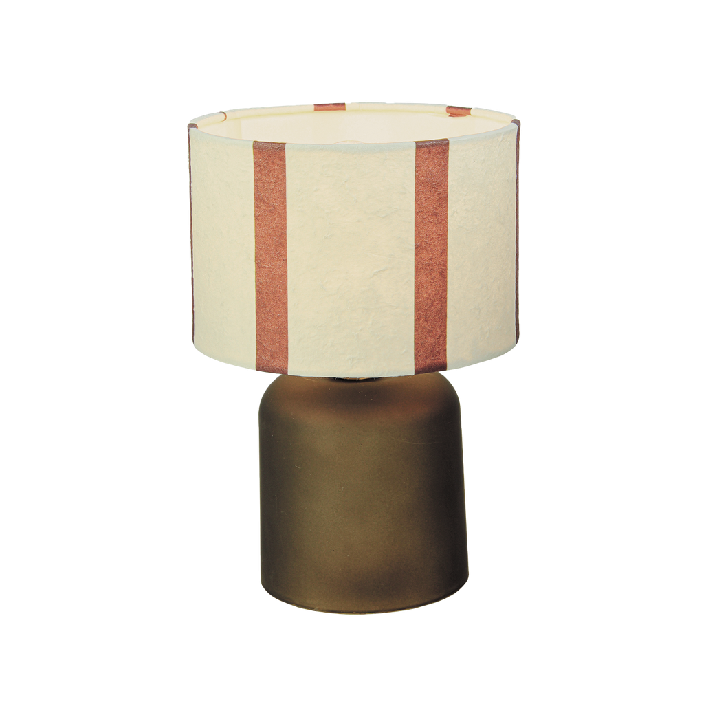Lampe pile rayé