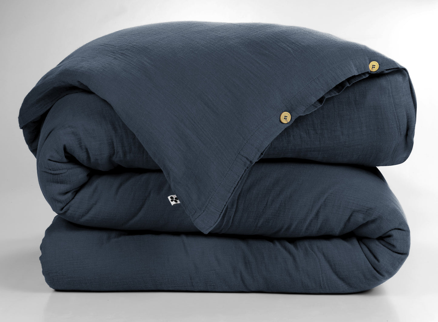 Housse de couette Gaze de coton unie GAÏA