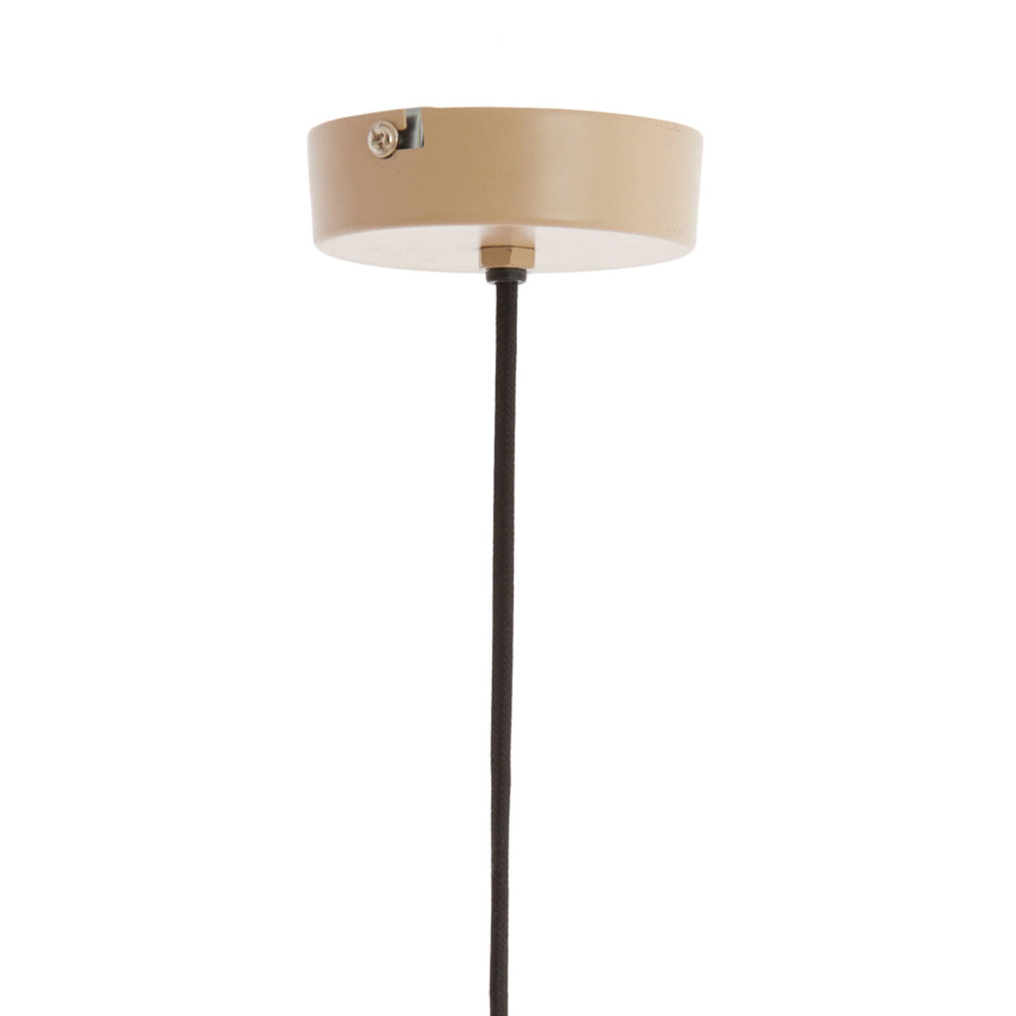 Suspension KALENGA en perles de bois naturel