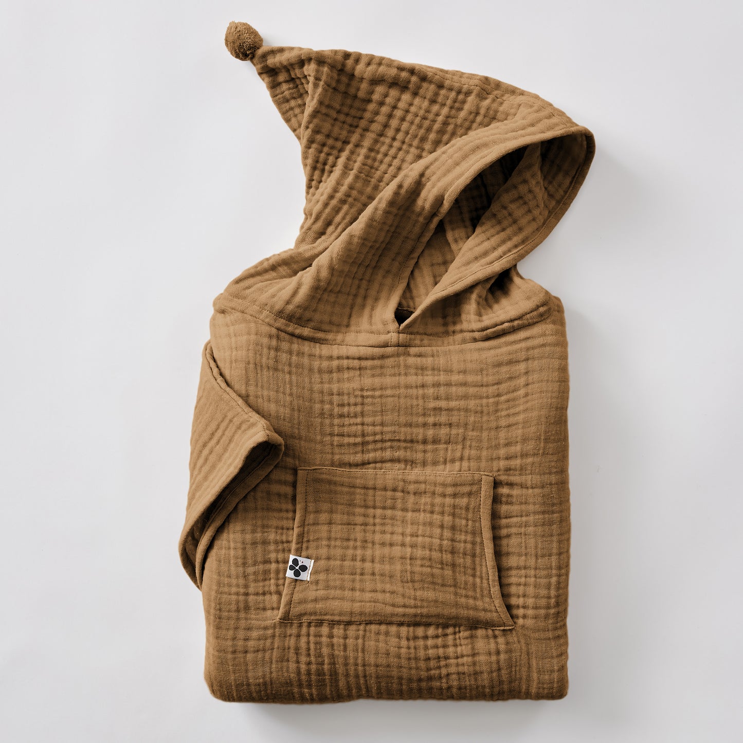 Poncho enfant mixte 2/5 ans Gaze de coton unie GAÏA