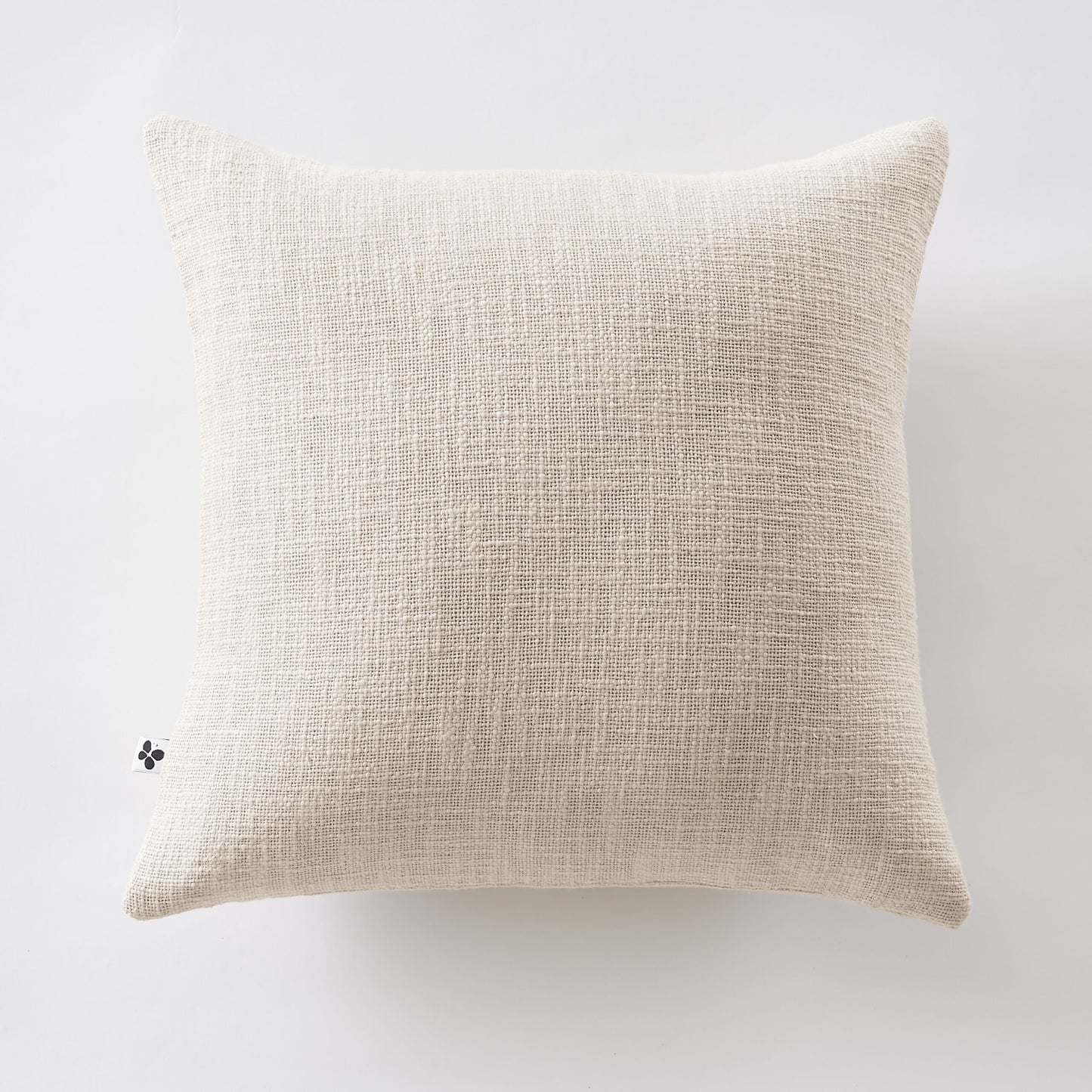 Coussin Déhoussable 60 cm – 100 % Coton Texturé – Sixtine