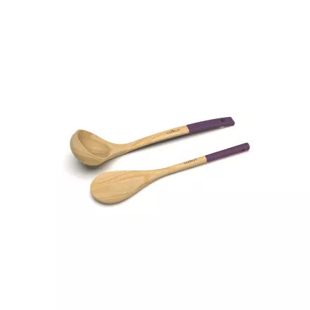 Set de cuillère et louche en bois