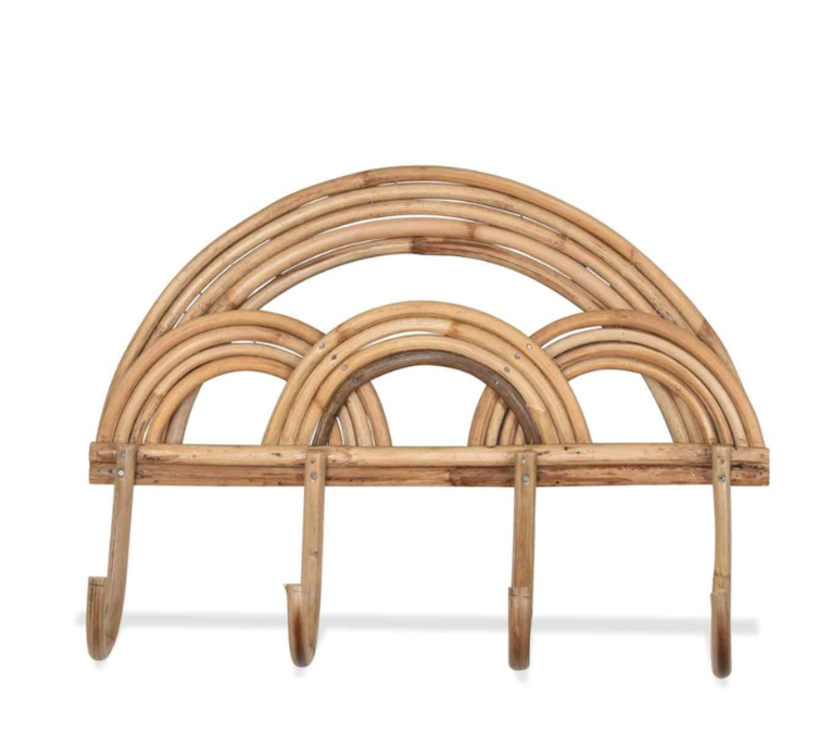patère rotin multi Arc