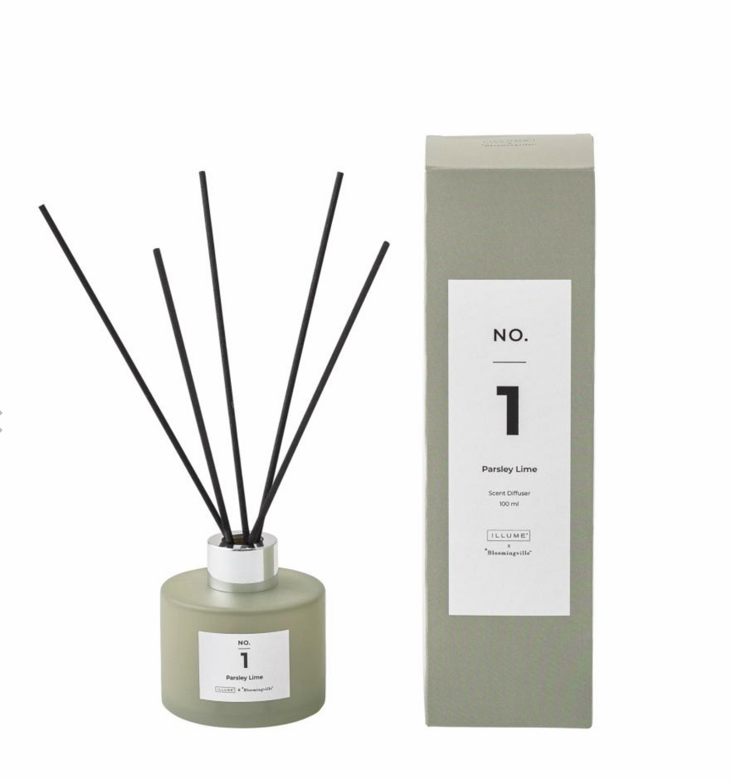 NO. 1 - Parsley Lime Diffuseur de parfum, Verte, Parfum Liquide