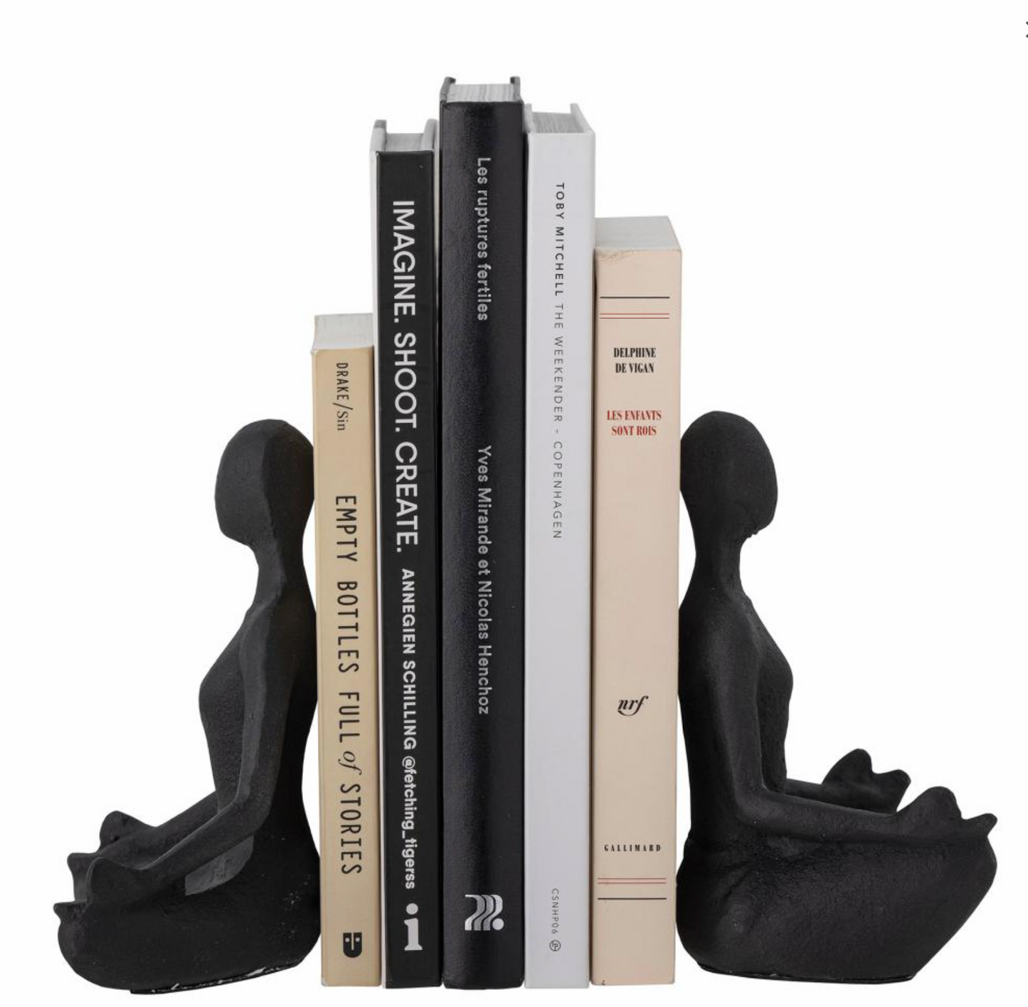 Serre-livres -Talya - Noir, Métal