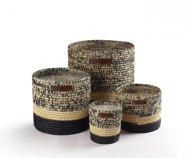 Bougie RAPHIA MOGADOR NOIR