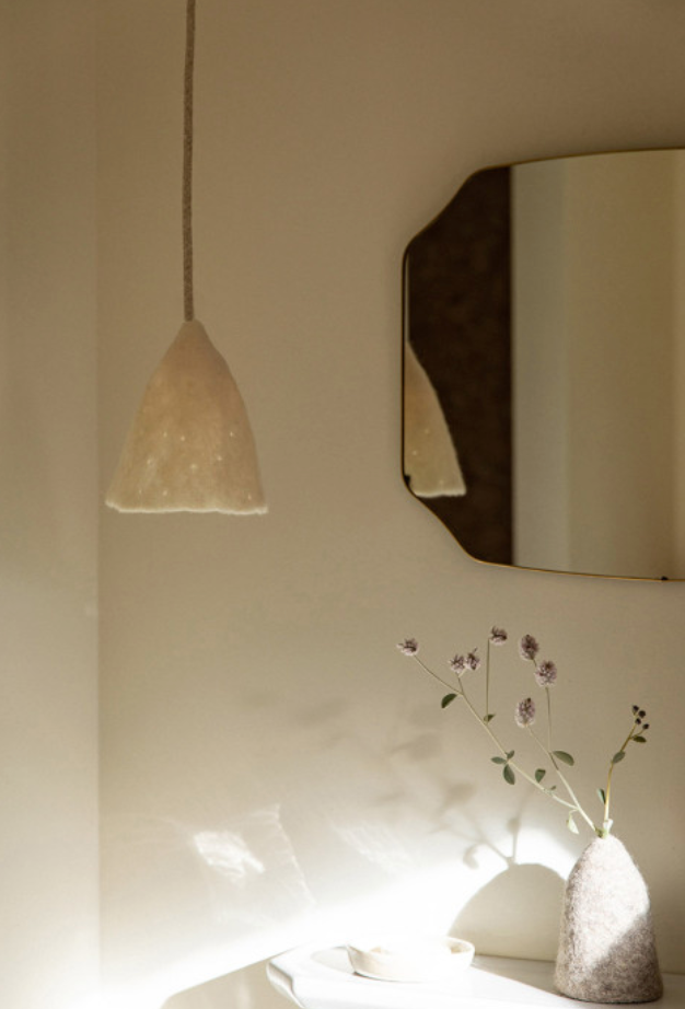 Abat-jour - Igloo - 100% feutre - naturel