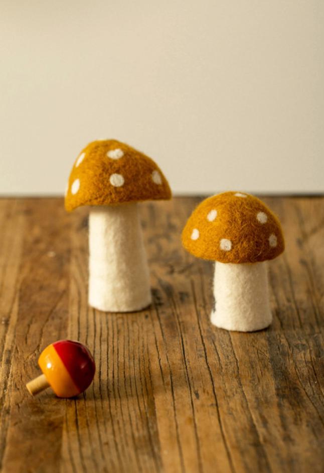 Dotty - champignon - 100% feutre