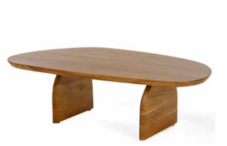 Table basse chal en bois de manguier