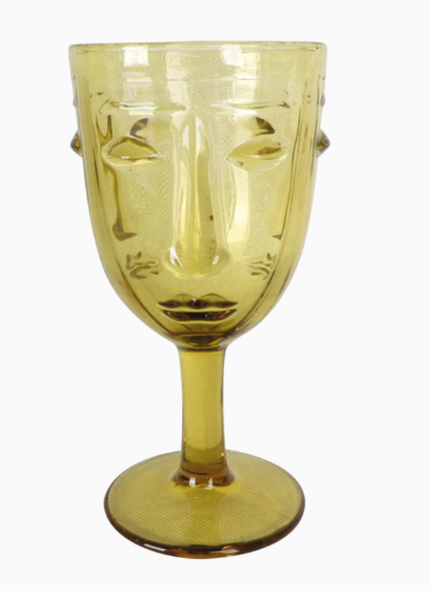 Verre à pied Visage