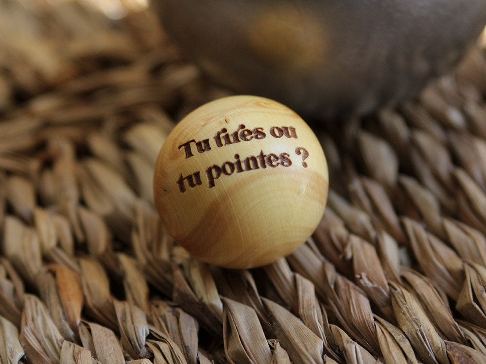 Cochonnet en bois - Pétanque