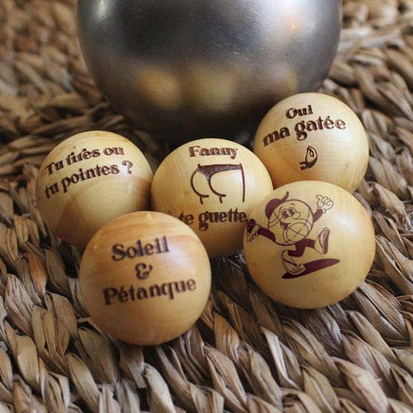 Cochonnet en bois - Pétanque