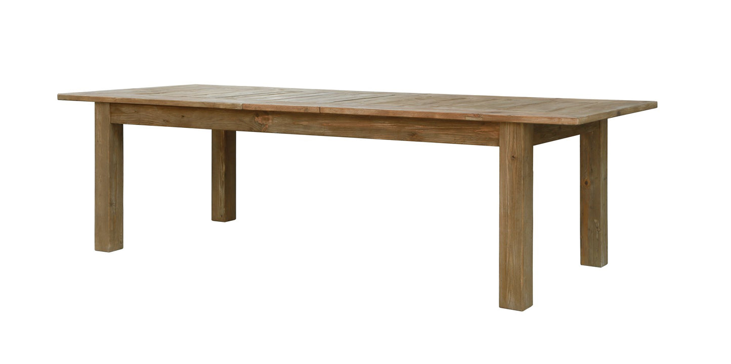 Table à manger extensible Kato en pin recyclé