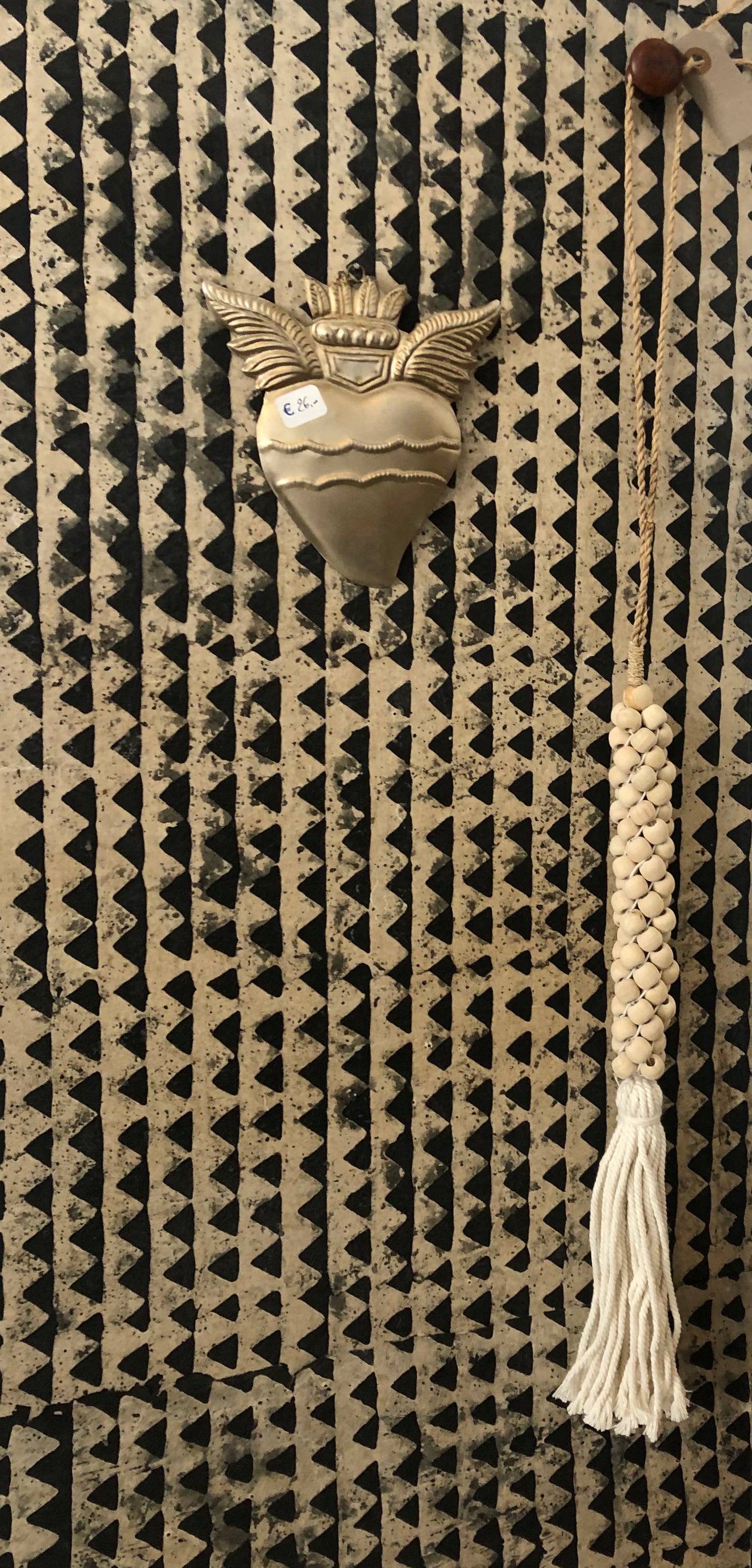 Pampilles décoratives en bois