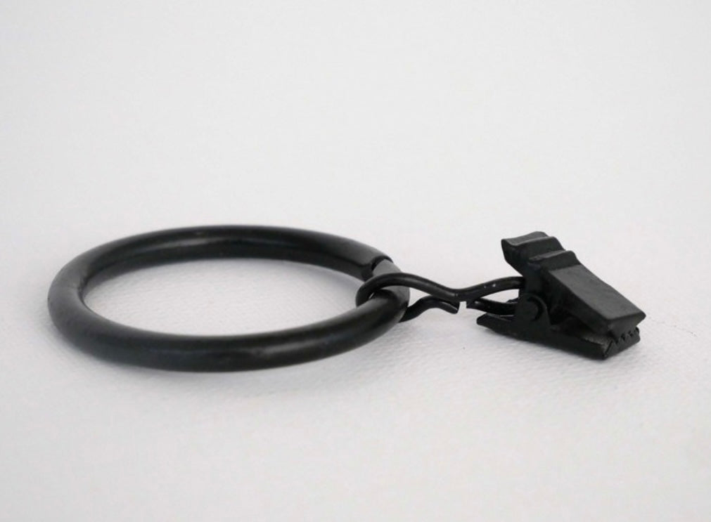 Anneaux de rideaux avec pinces - Vent du Sud