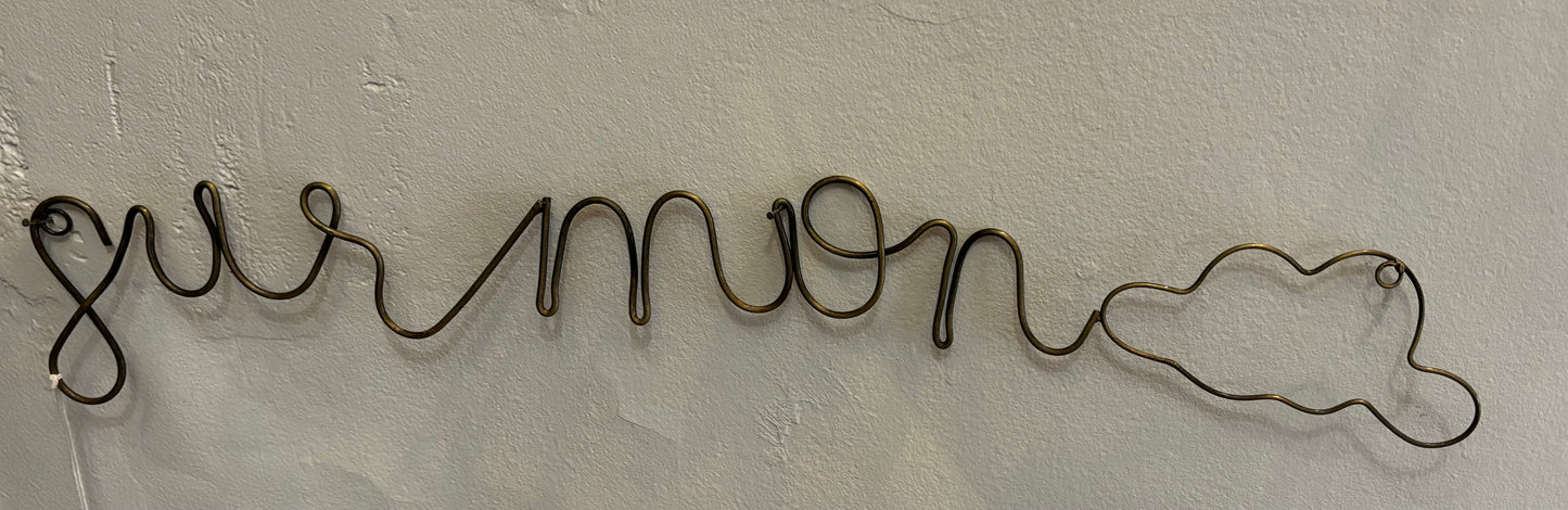 décoration mural phrase