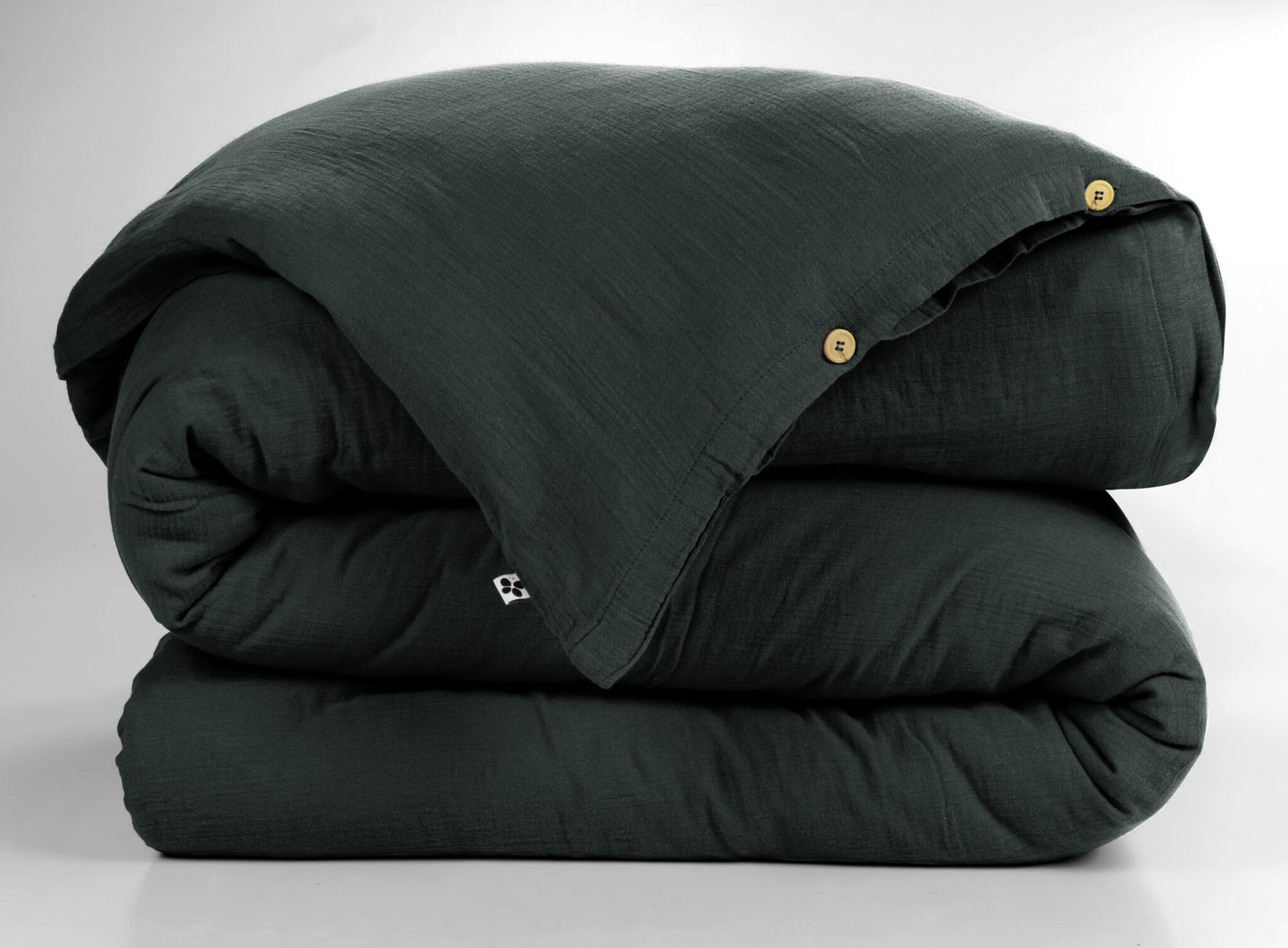 Housse de couette Gaze de coton unie GAÏA