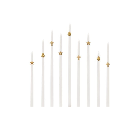 Bijou de bougie - Bapteme