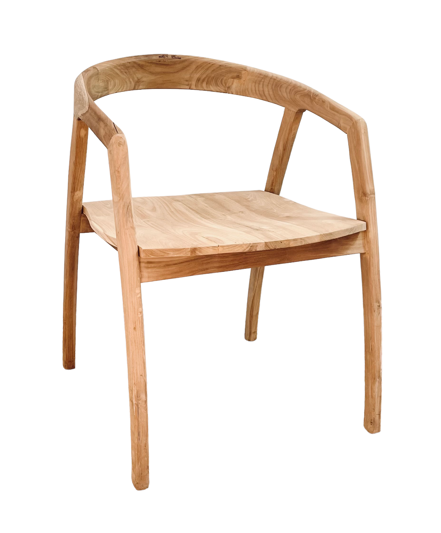 Fauteuil senja en teck naturel