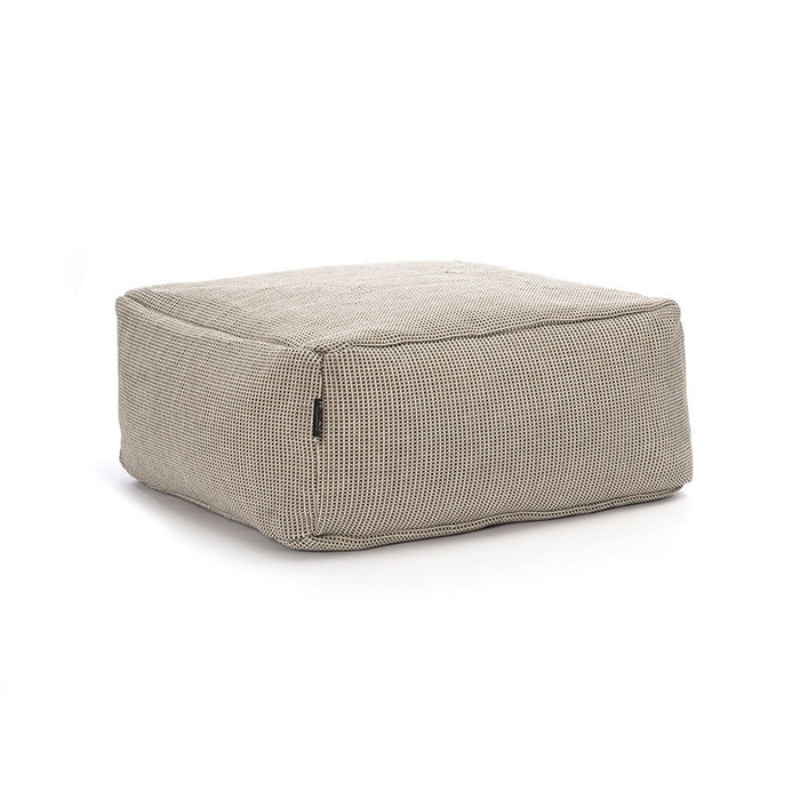 Location de Pouf Carré outdoor pour vos évènements - Beige