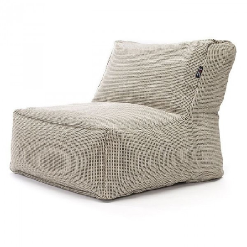 Location de Pouf avec dossier outdoor pour vos évènements - Beige