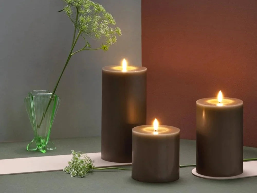 Bougie LED pillier Moods and More