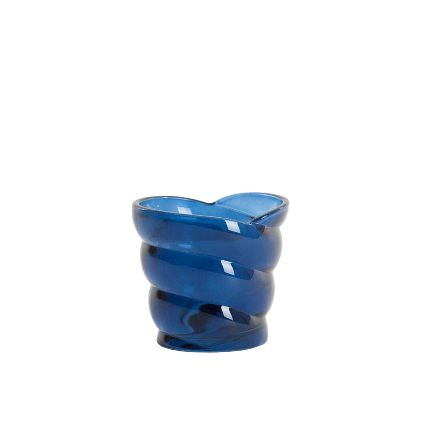 Photophore - MALEA - verre bleu