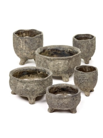 Pot de fleur - Gris - Dino