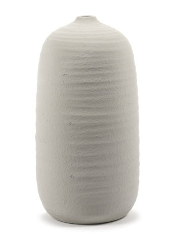 Vase - beige rustique