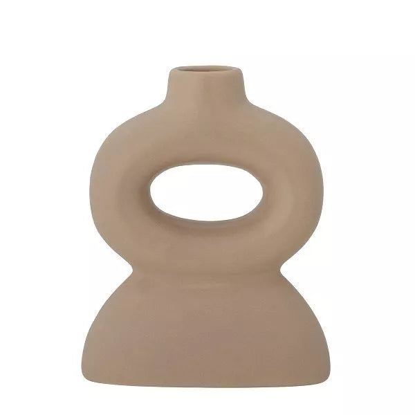 Bougeoirs Luiss brun grès