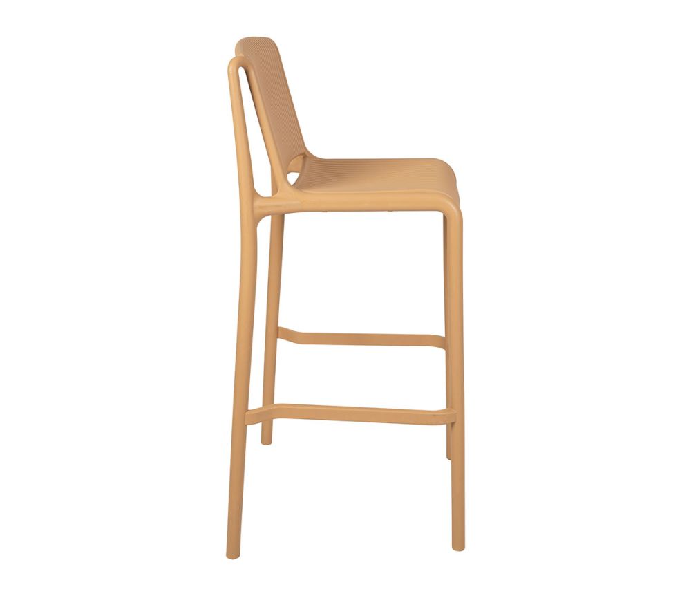 Chaise Haute Beige – 52,5 x 49 x H100 cm – Polypropylène