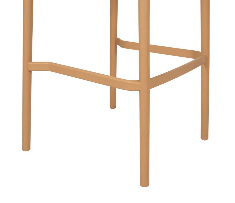 Chaise Haute Beige – 52,5 x 49 x H100 cm – Polypropylène