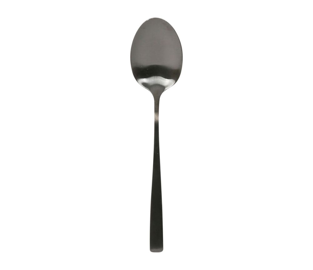 Couvert Ablis Noir Mat en Inox 18/0