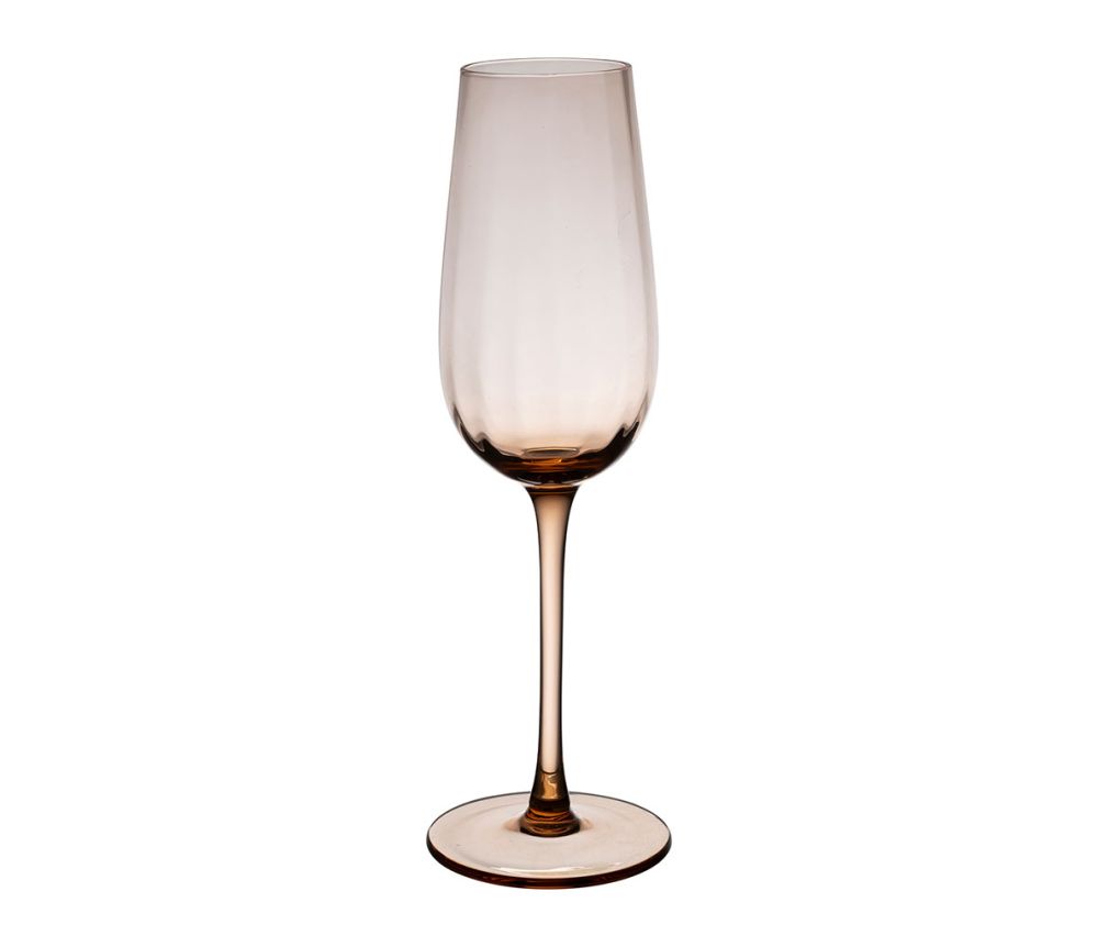 Flute Funky Corail 25 cl verre