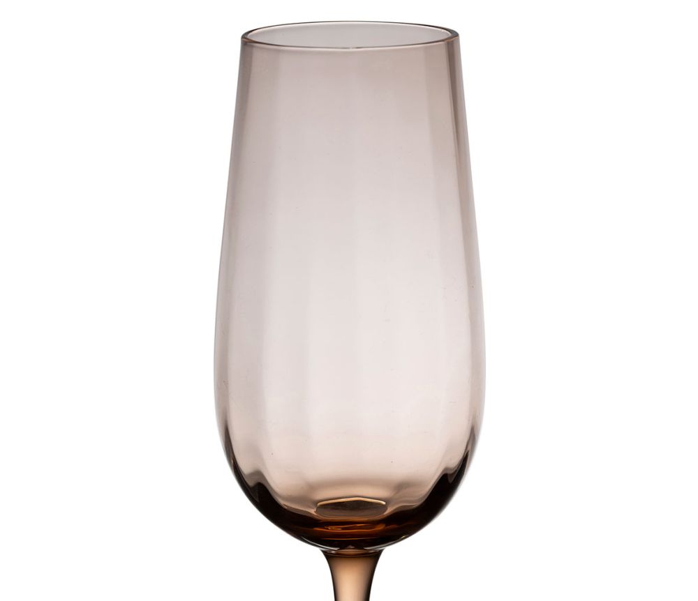 Flute Funky Corail 25 cl verre