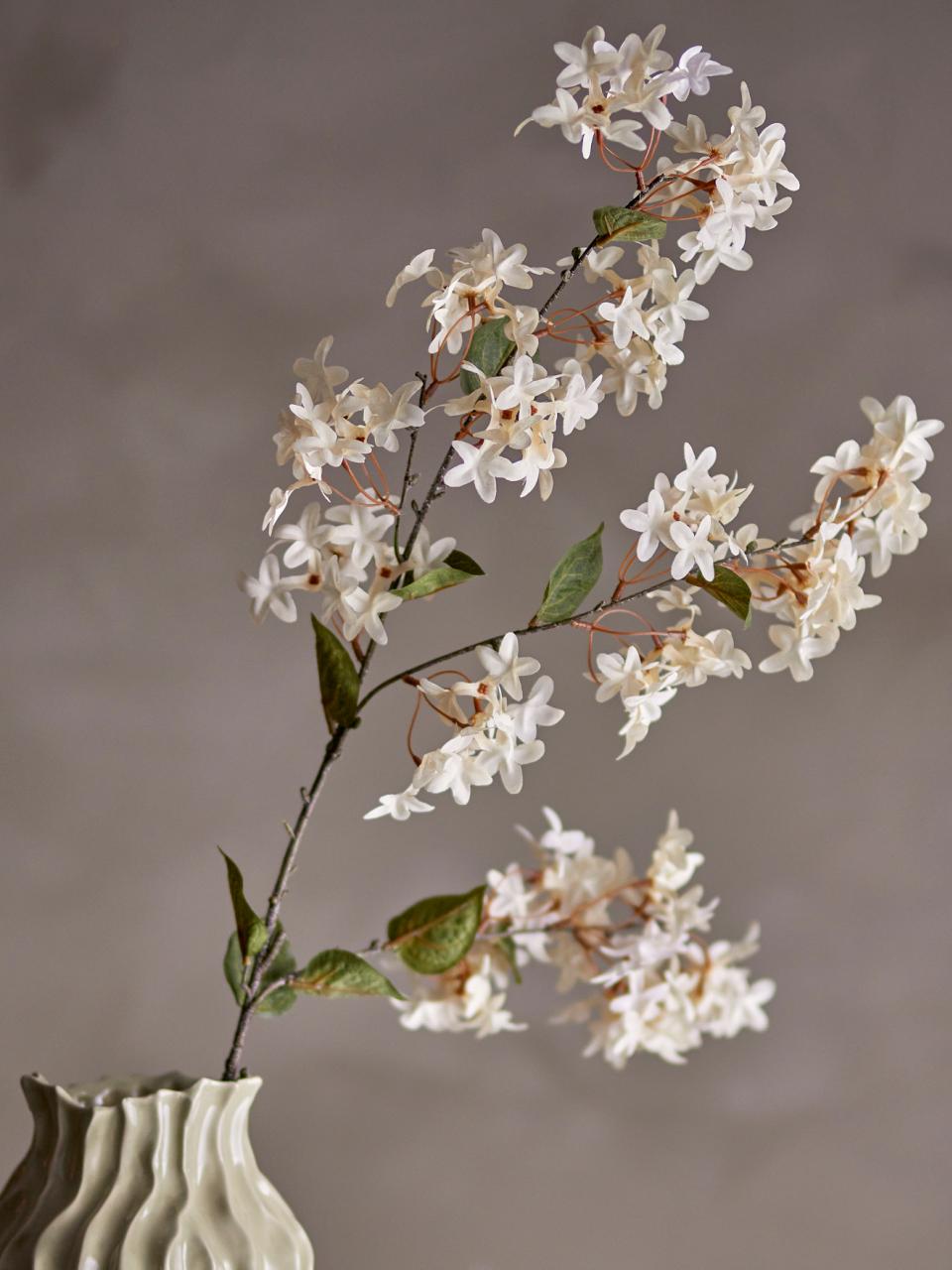 Tige Myrtle – Blanc (fleurs artificielles)