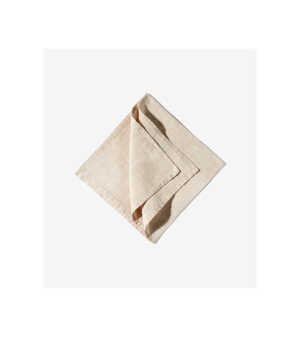 Serviette en lin Naturel