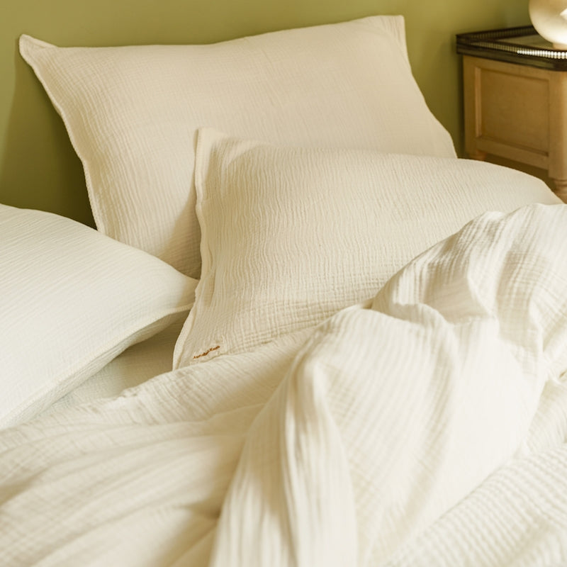 Housse de couette Craie écru 140x200 cm Annabel Kern