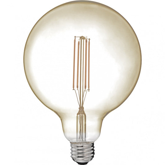Ampoule LED Globe gm 4W E27 ambre D12,5 H17,5cm