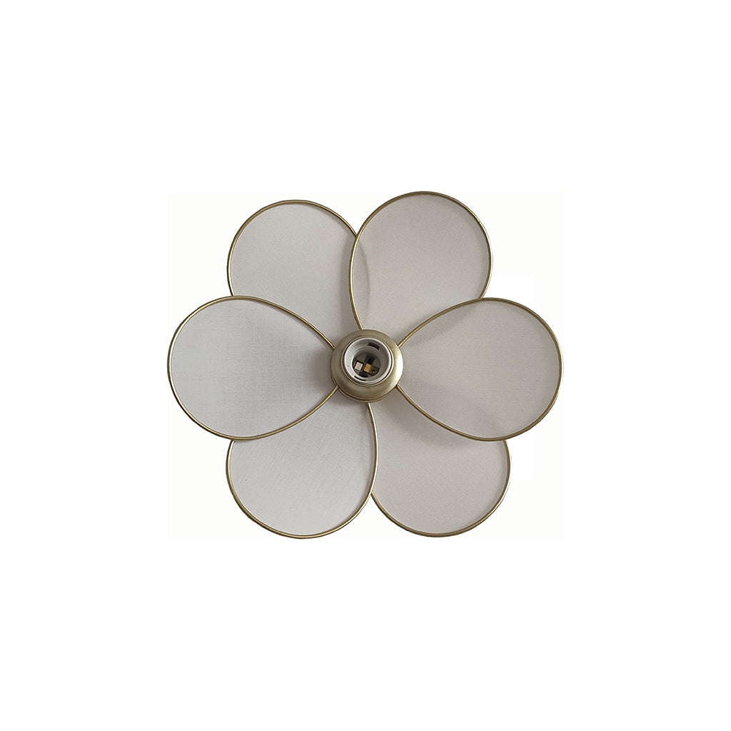 Applique Murale Évasion – Blanche et Dorée - L32 P10 H32cm