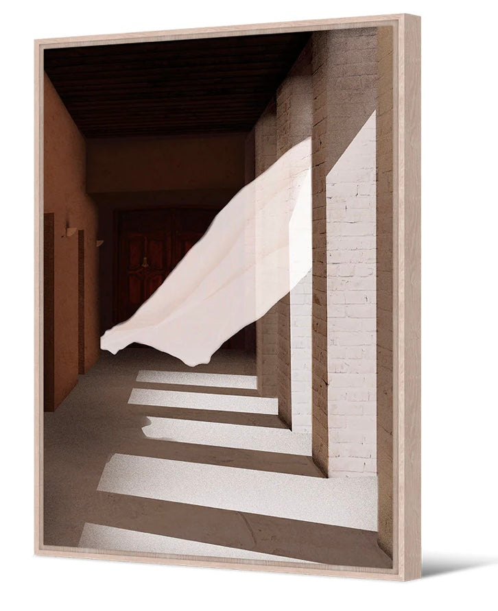 Toile avec cadre