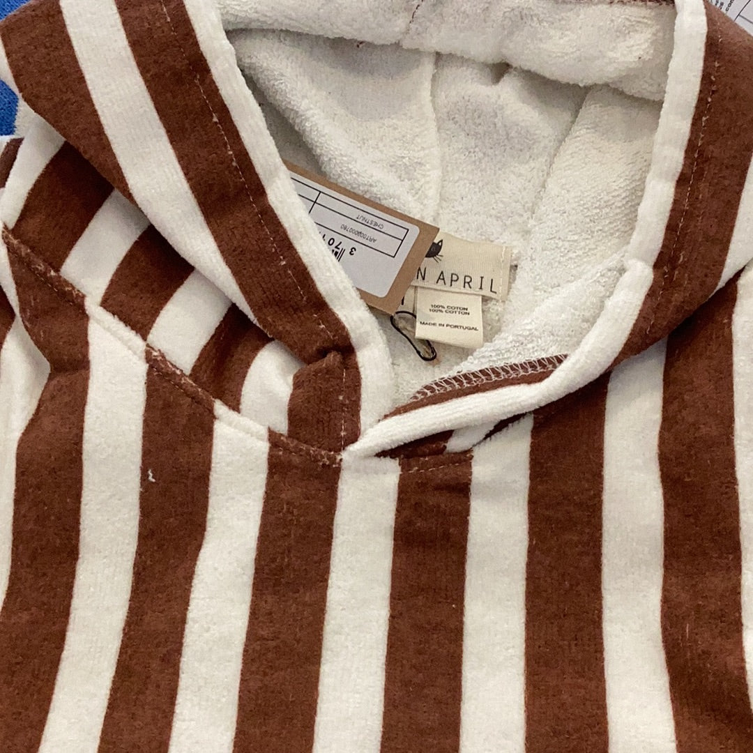 Poncho de bain Suzon -Chestnut
