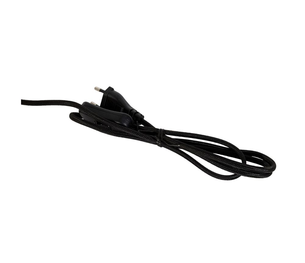 Lampe Arty design cylindrique avec abat-jour arrondi – H40 cm – métal