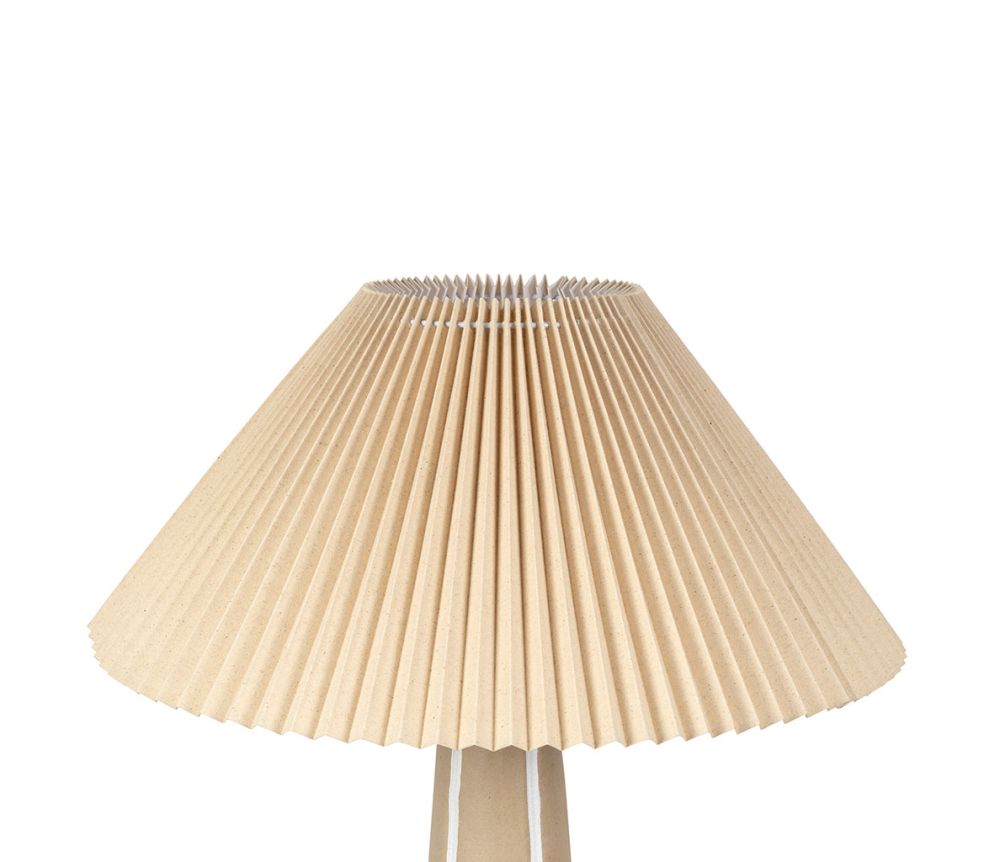 Lampe haute paese écru 52x103 céramique