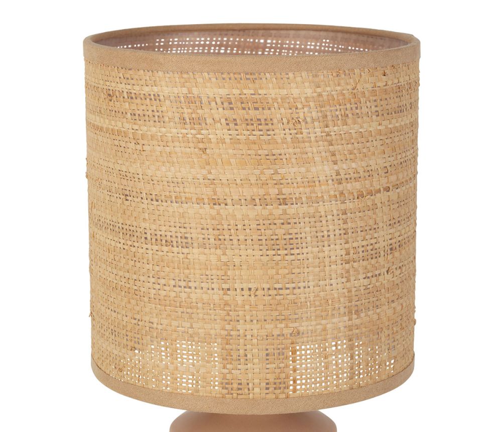 Lampe opale nude et naturelle