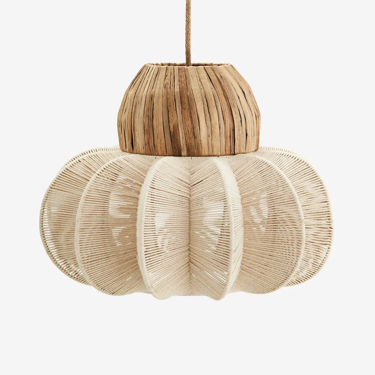 Suspension en corde de coton