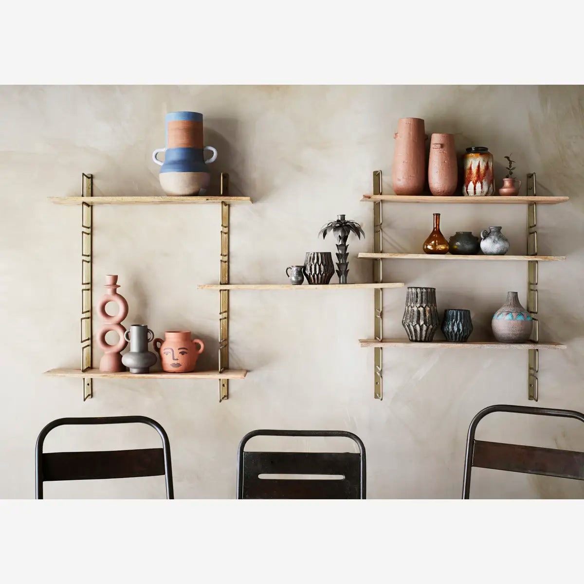 Porte bougie en grès Madam Stoltz