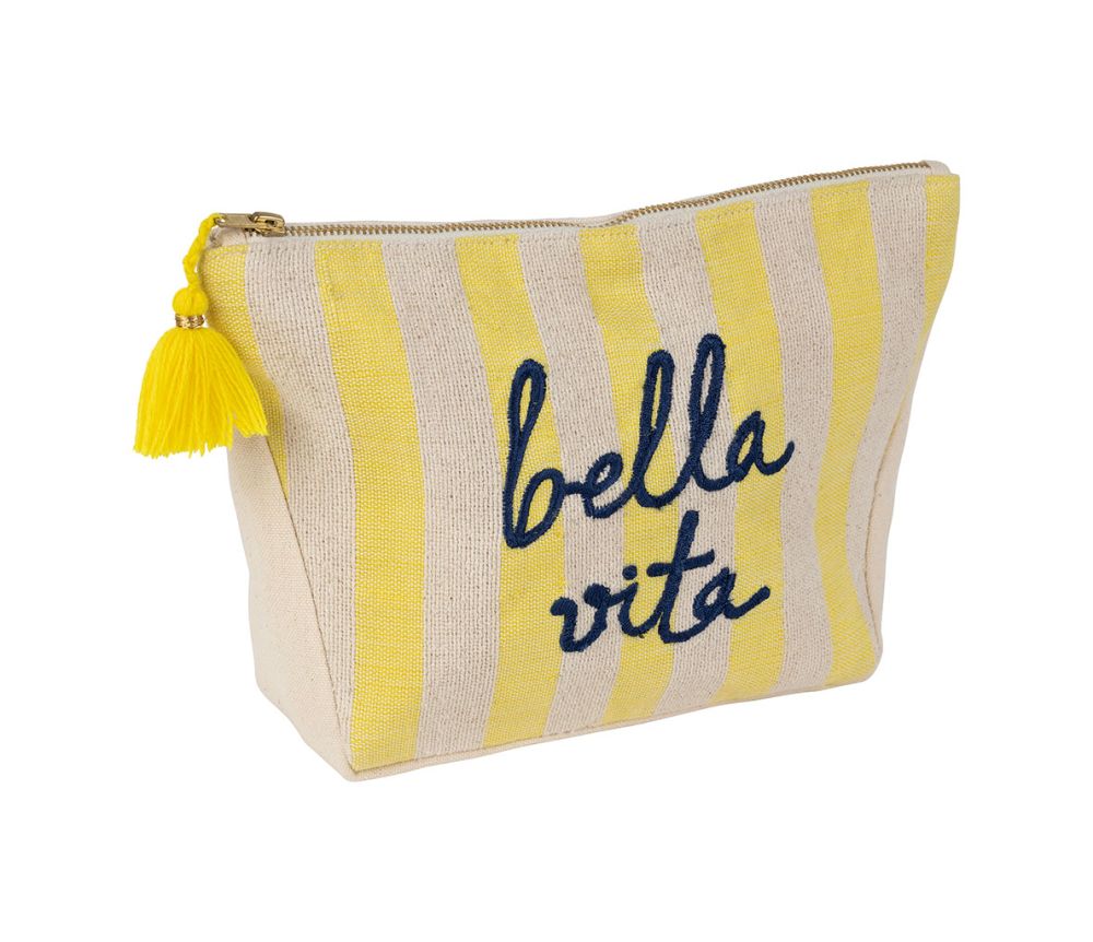 Pochette rayée bella vita