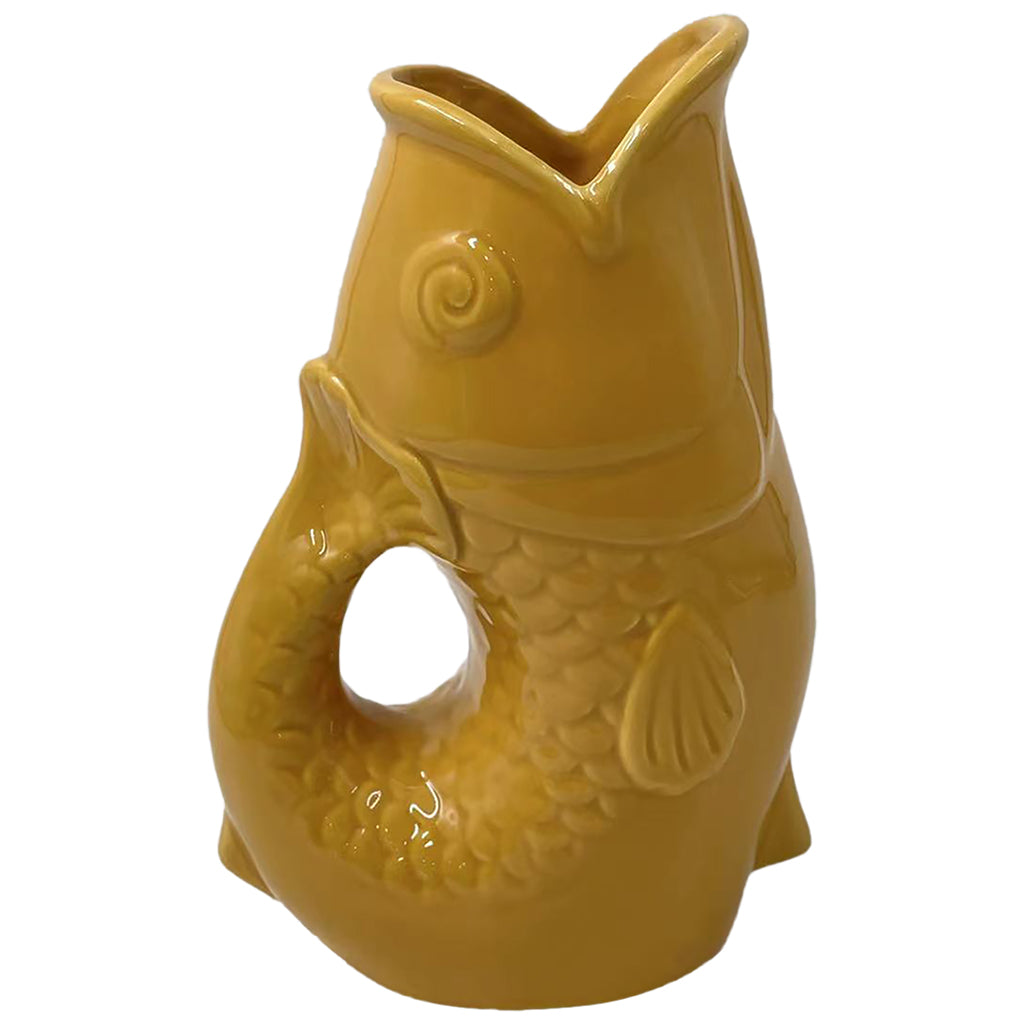 Vase ceramic poisson GM