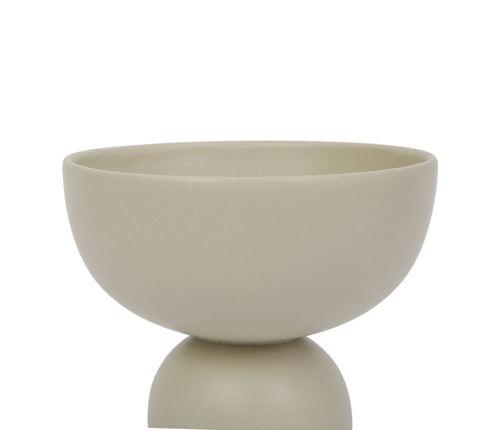 Vasque / coupelle - FACE GRECE - D20 x H19 cm - Gres